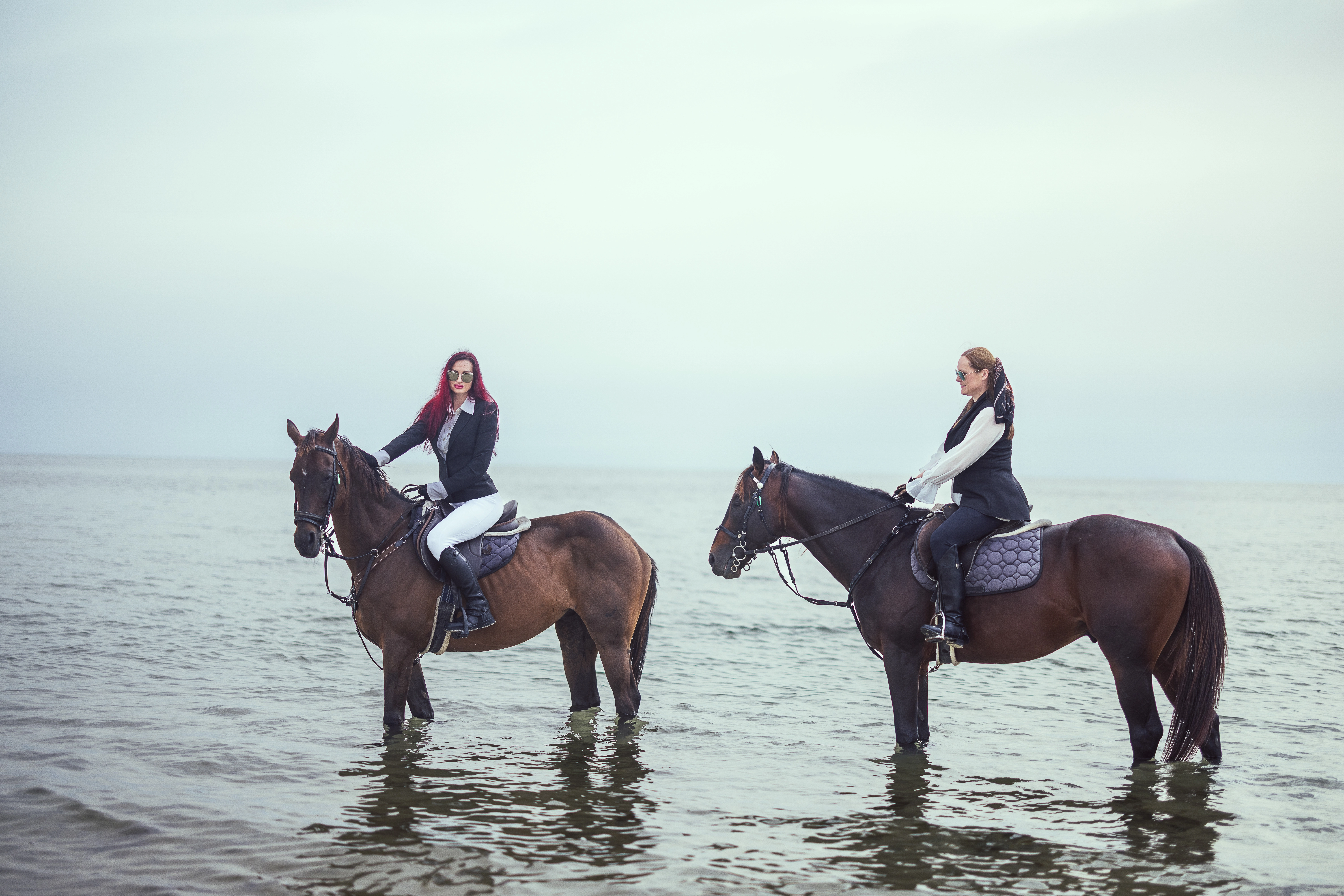 Horseback Riding On The Beach