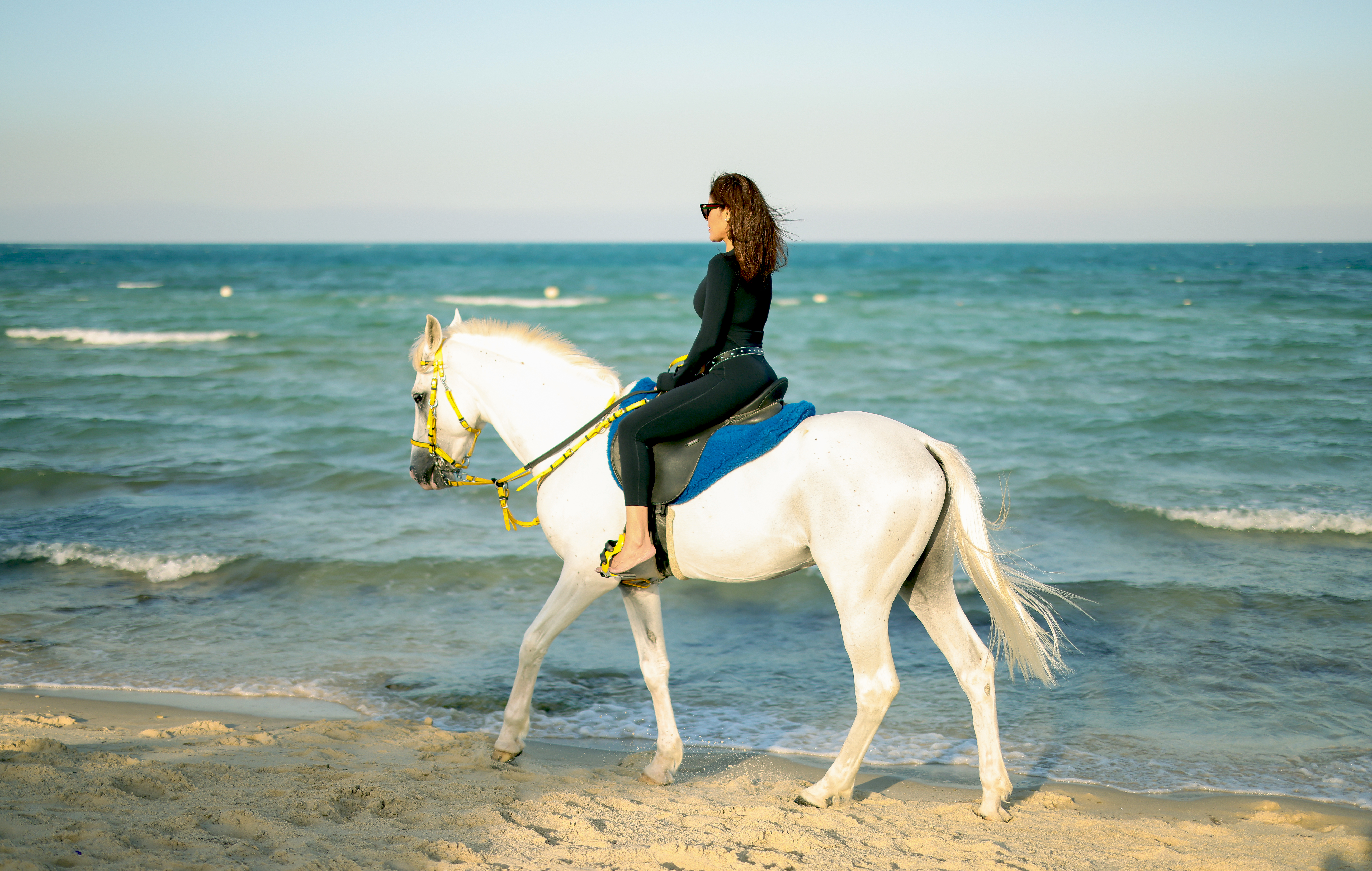 Horse Riding On The Beach