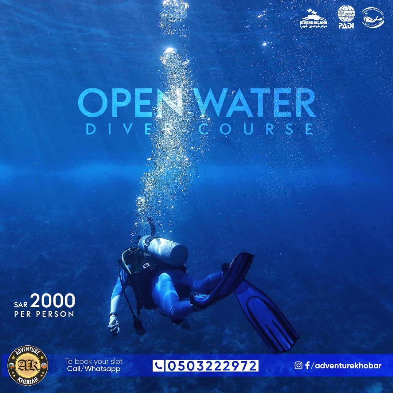scuba diving Course in dammam