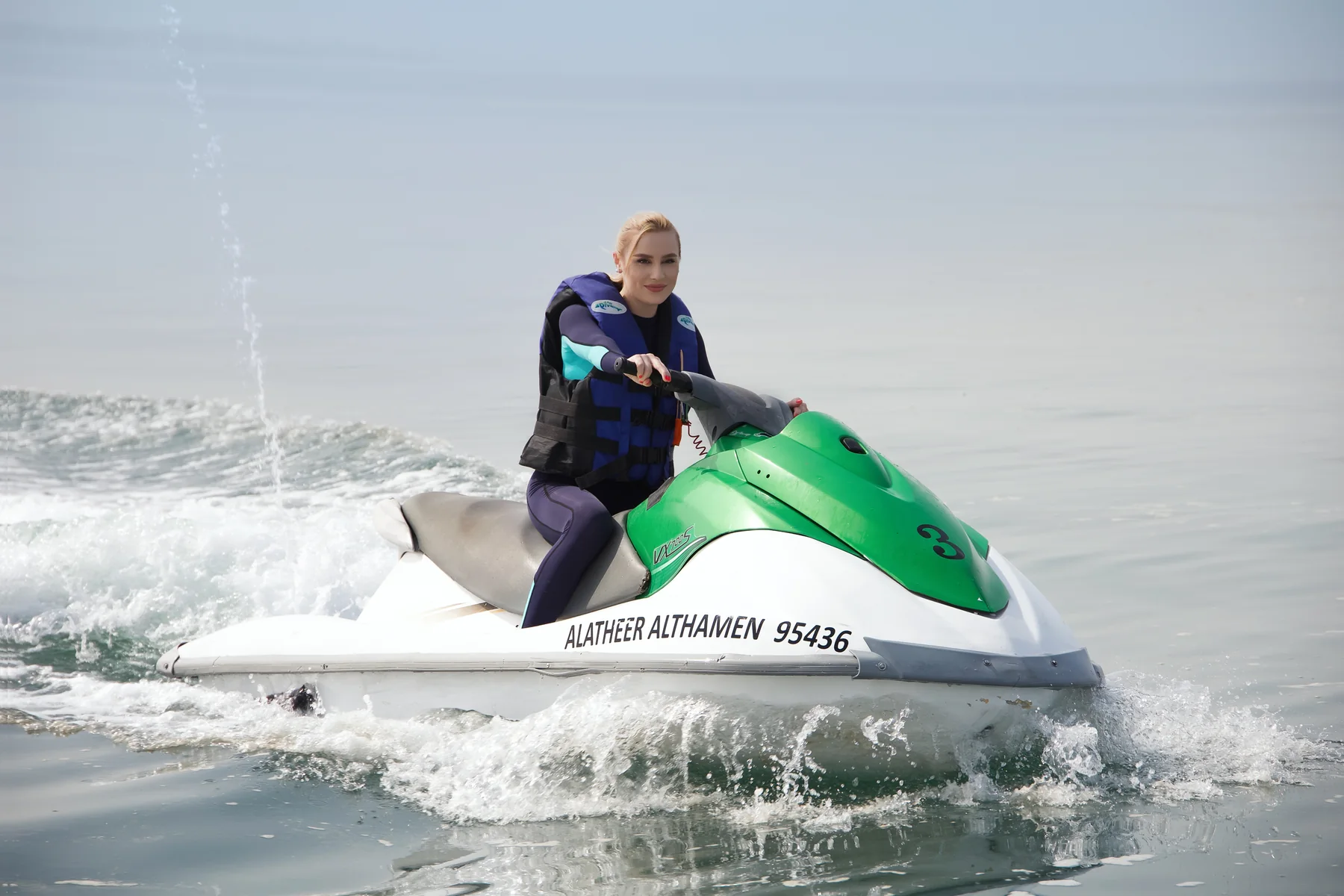 Jet skiing near Dammam and Khobar
